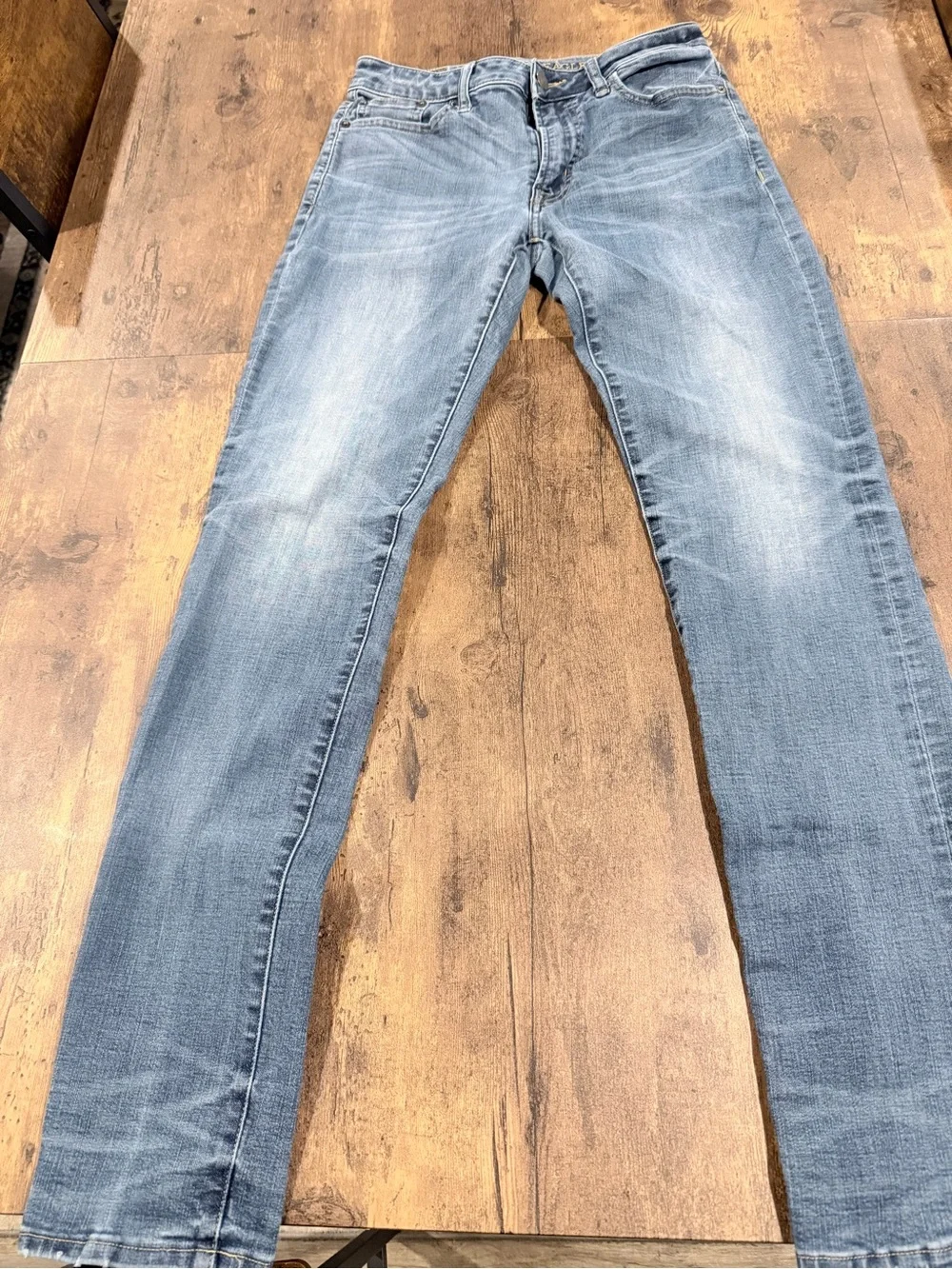 American Eagle Outfitters Men's Slim Straight Light Blue Jeans